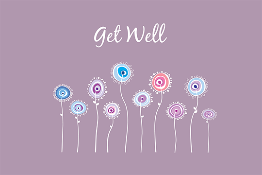 Get well soon card